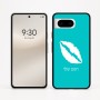 כיסוי בעיצוב אישי עם השם שלך לדגם - Google Pixel 8 5G בעיצוב שפתיים - נשיקה