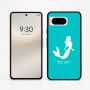 כיסוי בעיצוב אישי עם השם שלך לדגם - Google Pixel 8 5G בעיצוב בתולת ים - אישה