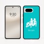 כיסוי בעיצוב אישי עם השם שלך לדגם - Google Pixel 8 5G בעיצוב מזלות - תאומים