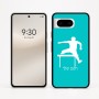 כיסוי בעיצוב אישי עם השם שלך לדגם - Google Pixel 8 5G בעיצוב קפיצת משוכות