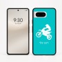 כיסוי בעיצוב אישי עם השם שלך לדגם - Google Pixel 8 5G בעיצוב מוטוקרוס