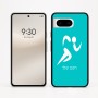 כיסוי בעיצוב אישי עם השם שלך לדגם - Google Pixel 8 5G בעיצוב רצים אולימפיים