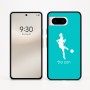 כיסוי בעיצוב אישי עם השם שלך לדגם - Google Pixel 8 5G בעיצוב שחקנית כדורגל - אישה