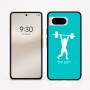 כיסוי בעיצוב אישי עם השם שלך לדגם - Google Pixel 8 5G בעיצוב הרמת משקולות