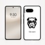 כיסוי בעיצוב אישי עם השם שלך לדגם - Google Pixel 8 5G בעיצוב פרצוף בולדוג