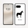 כיסוי בעיצוב אישי עם השם שלך לדגם - Google Pixel 8 5G בעיצוב סוס