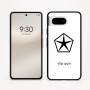 כיסוי בעיצוב אישי עם השם שלך לדגם - Google Pixel 8 5G בעיצוב קרייזלר