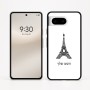 כיסוי בעיצוב אישי עם השם שלך לדגם - Google Pixel 8 5G בעיצוב מגדל אייפל