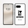 כיסוי בעיצוב אישי עם השם שלך לדגם - Google Pixel 8 5G בעיצוב אוהבת את החבר שלי