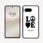 כיסוי בעיצוב אישי עם השם שלך לדגם - Google Pixel 8 5G בעיצוב אהבה