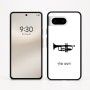 כיסוי בעיצוב אישי עם השם שלך לדגם - Google Pixel 8 5G בעיצוב חצוצרה
