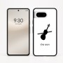 כיסוי בעיצוב אישי עם השם שלך לדגם - Google Pixel 8 5G בעיצוב כינור
