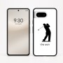 כיסוי בעיצוב אישי עם השם שלך לדגם - Google Pixel 8 5G בעיצוב שחקן גולף
