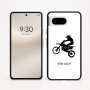 כיסוי בעיצוב אישי עם השם שלך לדגם - Google Pixel 8 5G בעיצוב מוטוקרוס