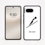כיסוי בעיצוב אישי עם השם שלך לדגם - Google Pixel 8 5G בעיצוב קפיצת סקי אולימפית