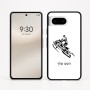 כיסוי בעיצוב אישי עם השם שלך לדגם - Google Pixel 8 5G בעיצוב אופנוע שלג