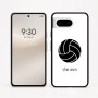 כיסוי בעיצוב אישי עם השם שלך לדגם - Google Pixel 8 5G בעיצוב כדור כדורעף