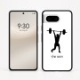 כיסוי בעיצוב אישי עם השם שלך לדגם - Google Pixel 8 5G בעיצוב הרמת משקולות