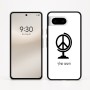 כיסוי בעיצוב אישי עם השם שלך לדגם - Google Pixel 8 5G בעיצוב גלובוסי שלום
