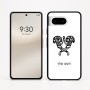 כיסוי בעיצוב אישי עם השם שלך לדגם - Google Pixel 8 5G בעיצוב פרחי קרן