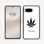 כיסוי בעיצוב אישי עם השם שלך לדגם - Google Pixel 8 5G בעיצוב עלה מריחואנה - גראס