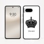 כיסוי בעיצוב אישי עם השם שלך לדגם - Google Pixel 8 5G בעיצוב כתר מלכותי