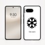 כיסוי בעיצוב אישי עם השם שלך לדגם - Google Pixel 8 5G בעיצוב שלג