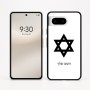 כיסוי בעיצוב אישי עם השם שלך לדגם - Google Pixel 8 5G בעיצוב מגן דוד - מגן דוד - ישראל