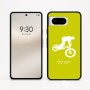 כיסוי בעיצוב אישי עם השם שלך לדגם - Google Pixel 8 5G בעיצוב רוכב אופניים