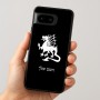 כיסוי בעיצוב אישי עם השם שלך לדגם - Google Pixel 8 5G בעיצוב דרקון