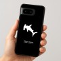 כיסוי בעיצוב אישי עם השם שלך לדגם - Google Pixel 8 5G בעיצוב כריש ראש פטיש