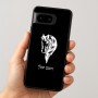 כיסוי בעיצוב אישי עם השם שלך לדגם - Google Pixel 8 5G בעיצוב ראש סוס