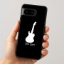 כיסוי בעיצוב אישי עם השם שלך לדגם - Google Pixel 8 5G בעיצוב גיטרה