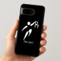 כיסוי בעיצוב אישי עם השם שלך לדגם - Google Pixel 8 5G בעיצוב כדורסל אולימפי