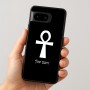 כיסוי בעיצוב אישי עם השם שלך לדגם - Google Pixel 8 5G בעיצוב אנק - מפתח החיים המצרי