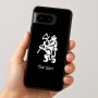 כיסוי בעיצוב אישי עם השם שלך לדגם - Google Pixel 8 5G בעיצוב אריה