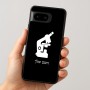 כיסוי בעיצוב אישי עם השם שלך לדגם - Google Pixel 8 5G בעיצוב מיקרוסקופ