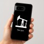 כיסוי בעיצוב אישי עם השם שלך לדגם - Google Pixel 8 5G בעיצוב באר נפט