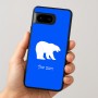 כיסוי בעיצוב אישי עם השם שלך לדגם - Google Pixel 8 5G בעיצוב דוב