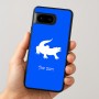 כיסוי בעיצוב אישי עם השם שלך לדגם - Google Pixel 8 5G בעיצוב תנין