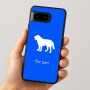 כיסוי בעיצוב אישי עם השם שלך לדגם - Google Pixel 8 5G בעיצוב כלב