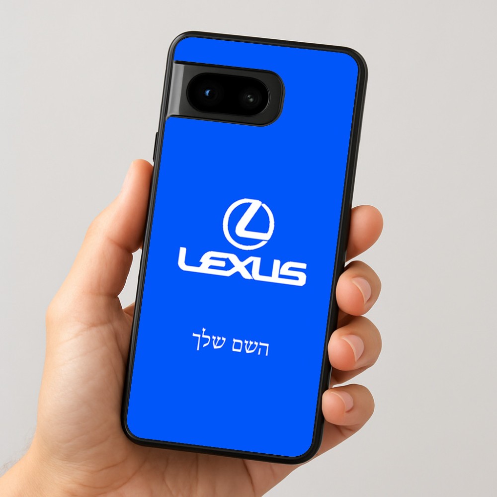 כיסוי בעיצוב אישי עם השם שלך לדגם - Google Pixel 8 5G בעיצוב לקסוס
