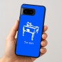 כיסוי בעיצוב אישי עם השם שלך לדגם - Google Pixel 8 5G בעיצוב שחקן ביליארד