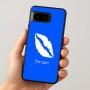 כיסוי בעיצוב אישי עם השם שלך לדגם - Google Pixel 8 5G בעיצוב שפתיים - נשיקה