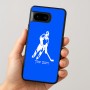כיסוי בעיצוב אישי עם השם שלך לדגם - Google Pixel 8 5G בעיצוב שחקן הוקי