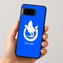 כיסוי בעיצוב אישי עם השם שלך לדגם - Google Pixel 8 5G בעיצוב פרסה וסוס
