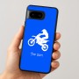 כיסוי בעיצוב אישי עם השם שלך לדגם - Google Pixel 8 5G בעיצוב מוטוקרוס