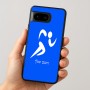 כיסוי בעיצוב אישי עם השם שלך לדגם - Google Pixel 8 5G בעיצוב רצים אולימפיים