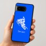 כיסוי בעיצוב אישי עם השם שלך לדגם - Google Pixel 8 5G בעיצוב אופנוע שלג