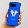 כיסוי בעיצוב אישי עם השם שלך לדגם - Google Pixel 8 5G בעיצוב פרחי קרן